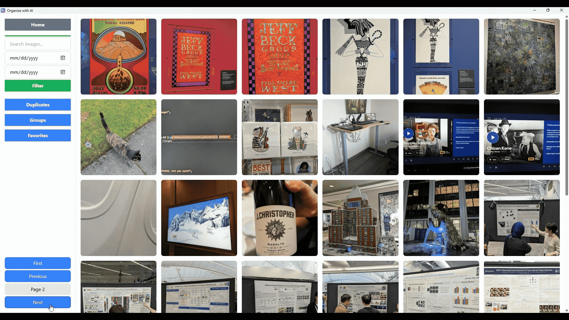 Image search demo